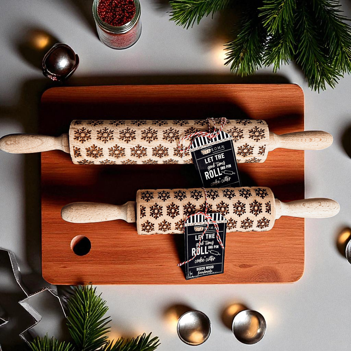 Christmas Rolling Pin Set | 10 Styles (Online Exclusive)