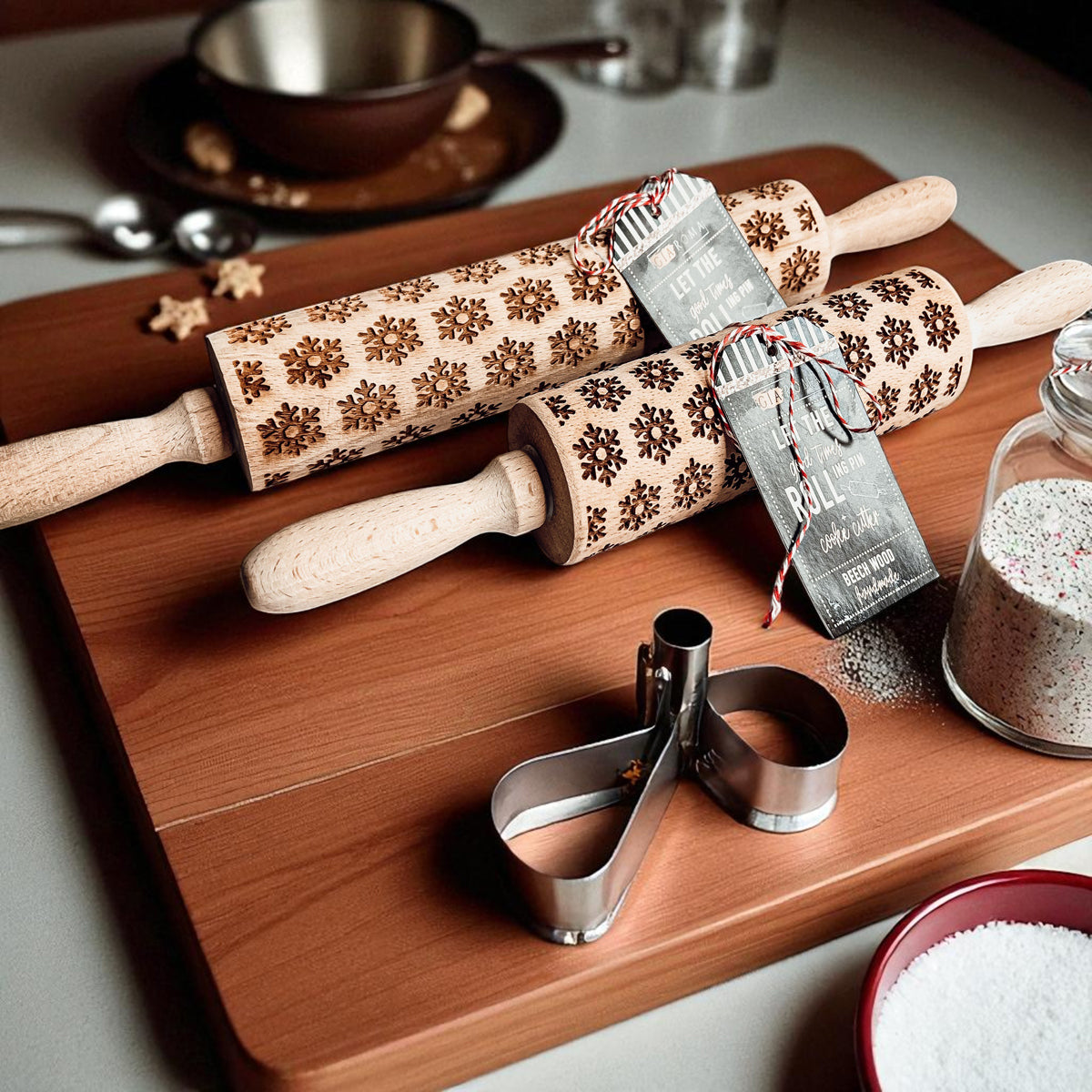 Christmas Rolling Pin Set | 10 Styles (Online Exclusive)