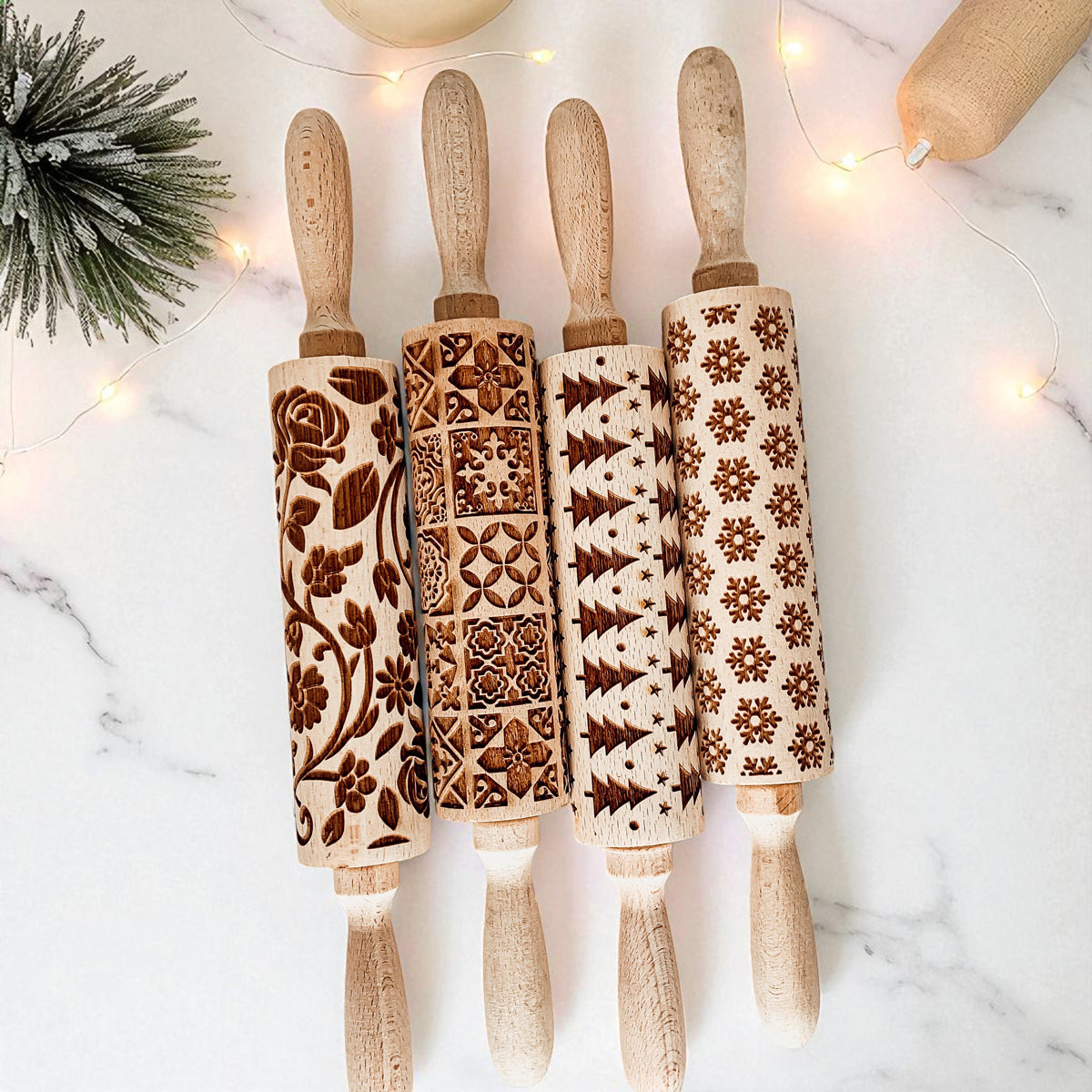 Christmas Rolling Pin Set | 10 Styles (Online Exclusive)