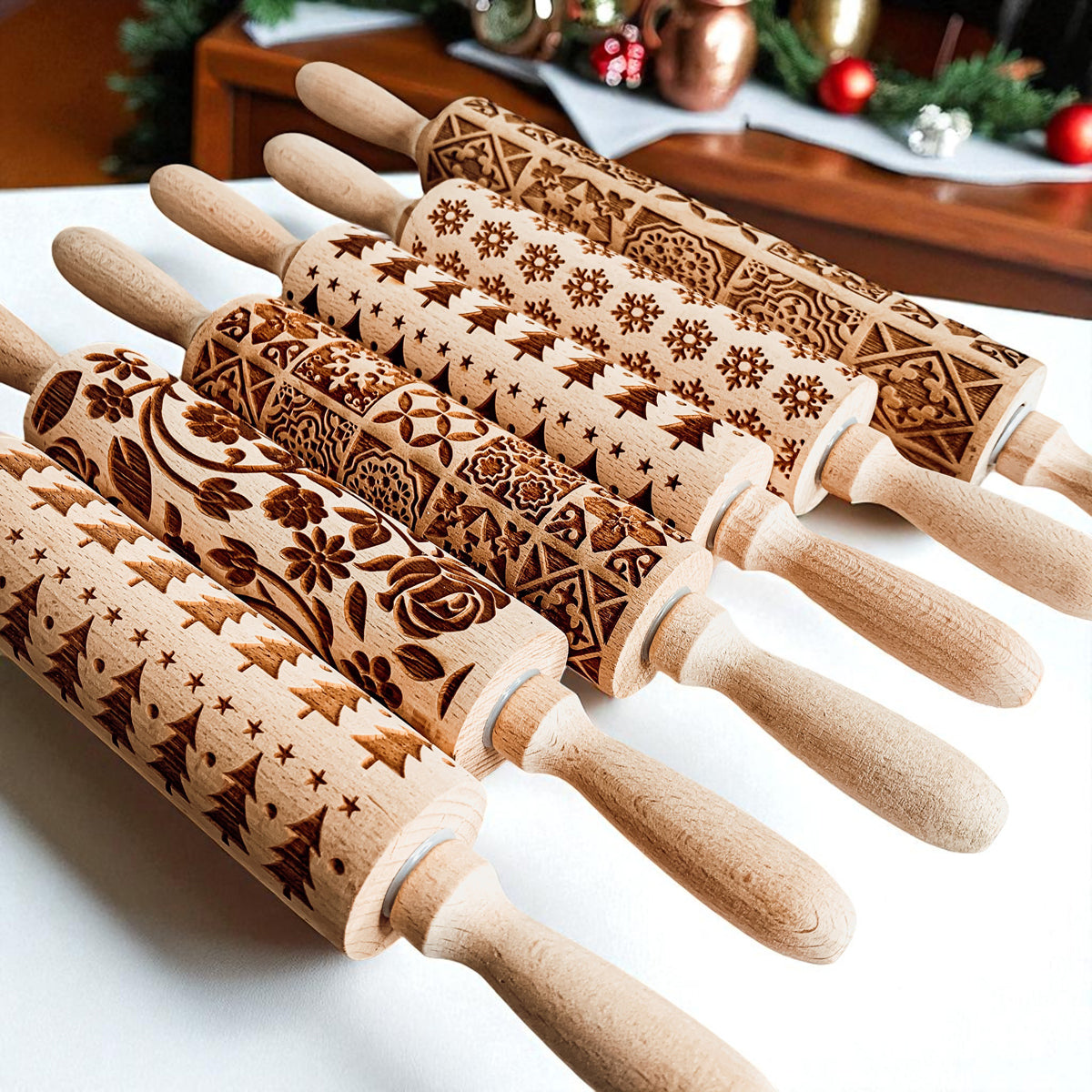 Christmas Rolling Pin Set | 10 Styles (Online Exclusive)