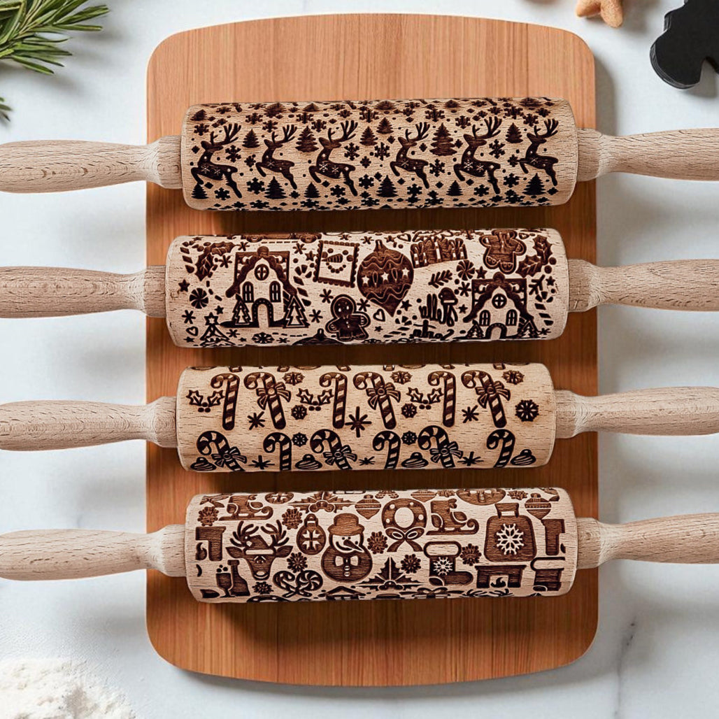 Christmas Rolling Pin Set | 10 Styles (Online Exclusive)