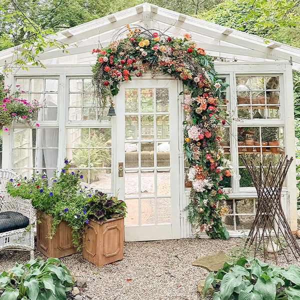 Oversized Outdoor Wooden Planters, Set of 2 (Online Exclusive)