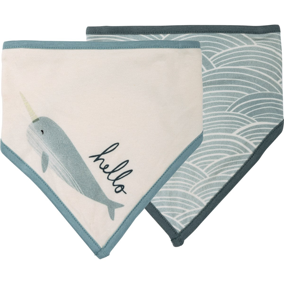 Whale Bib Set