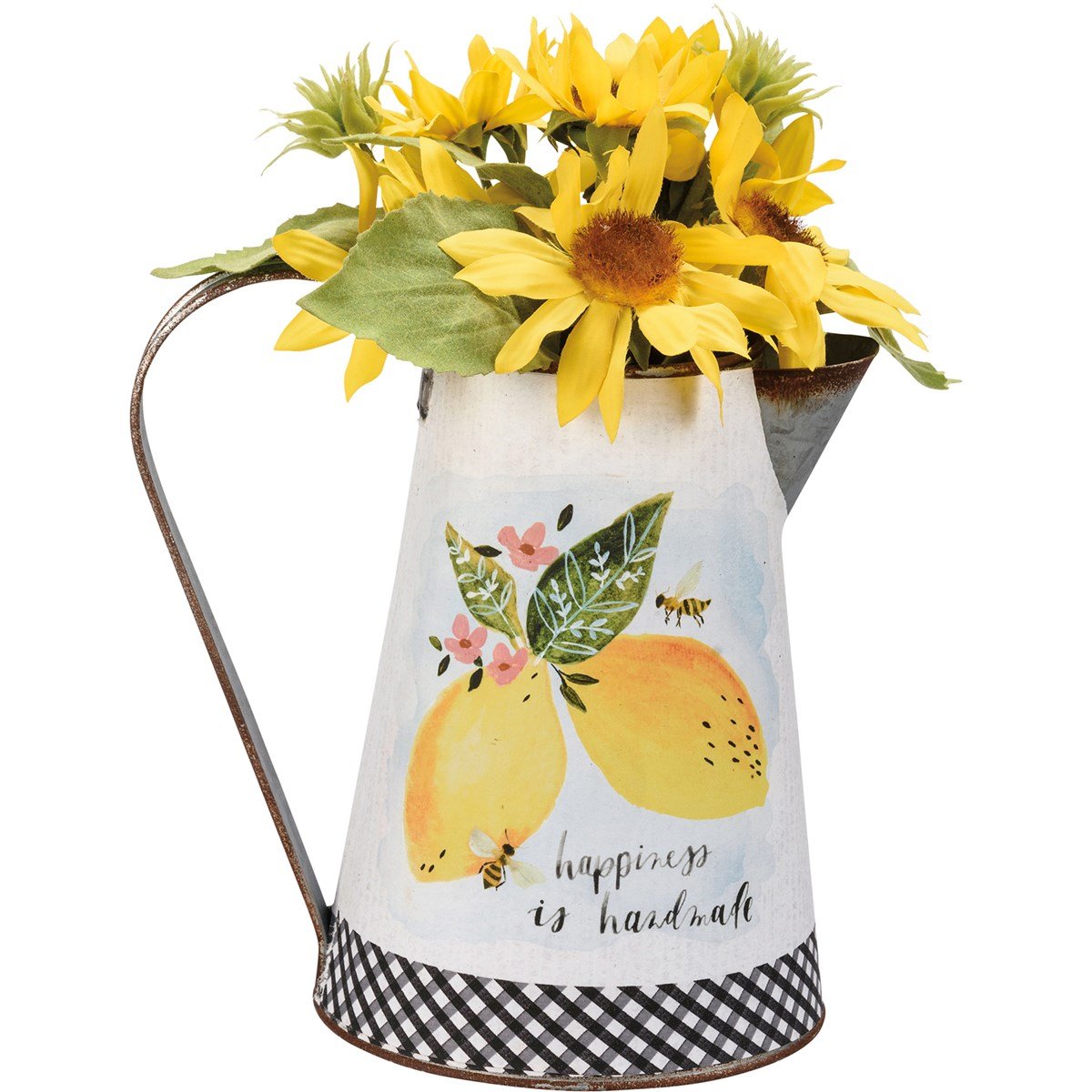 Happiness Is Handmade Pitcher