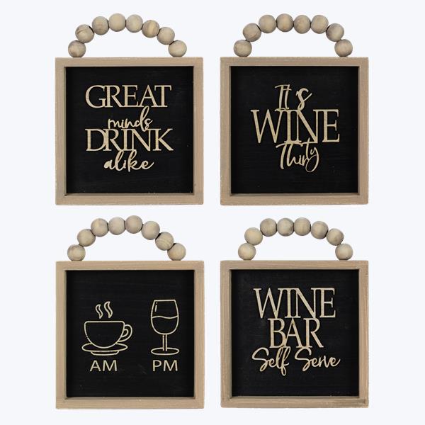 Wine Wood Sign