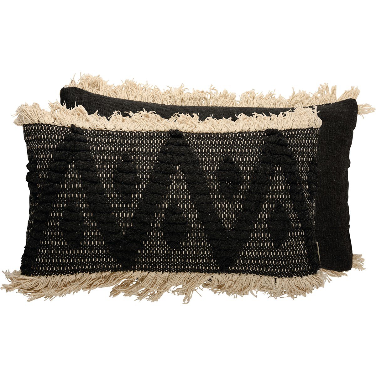 Black Triangles Pillow