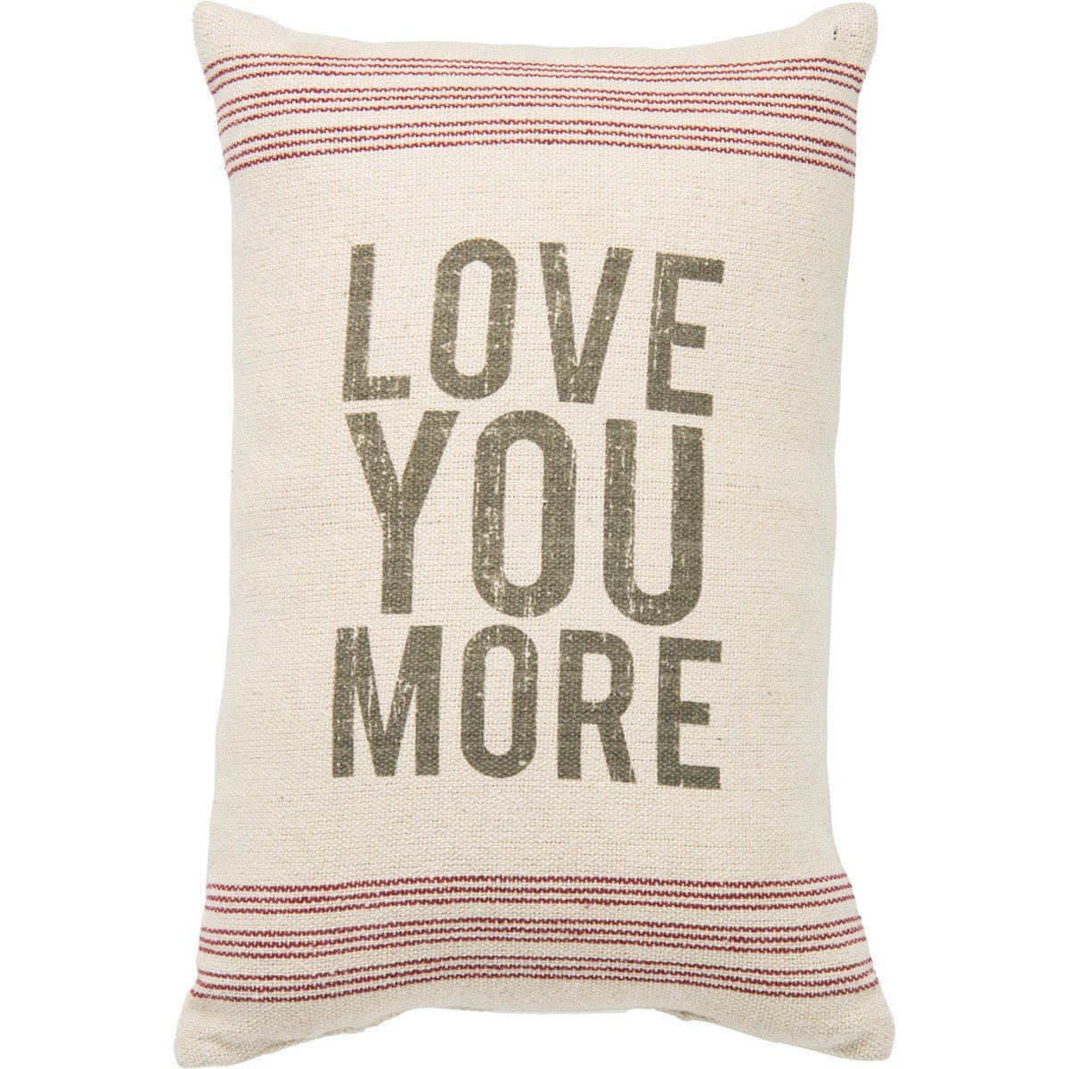 Love You More Pillow