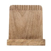 Carved Cook Book Holder