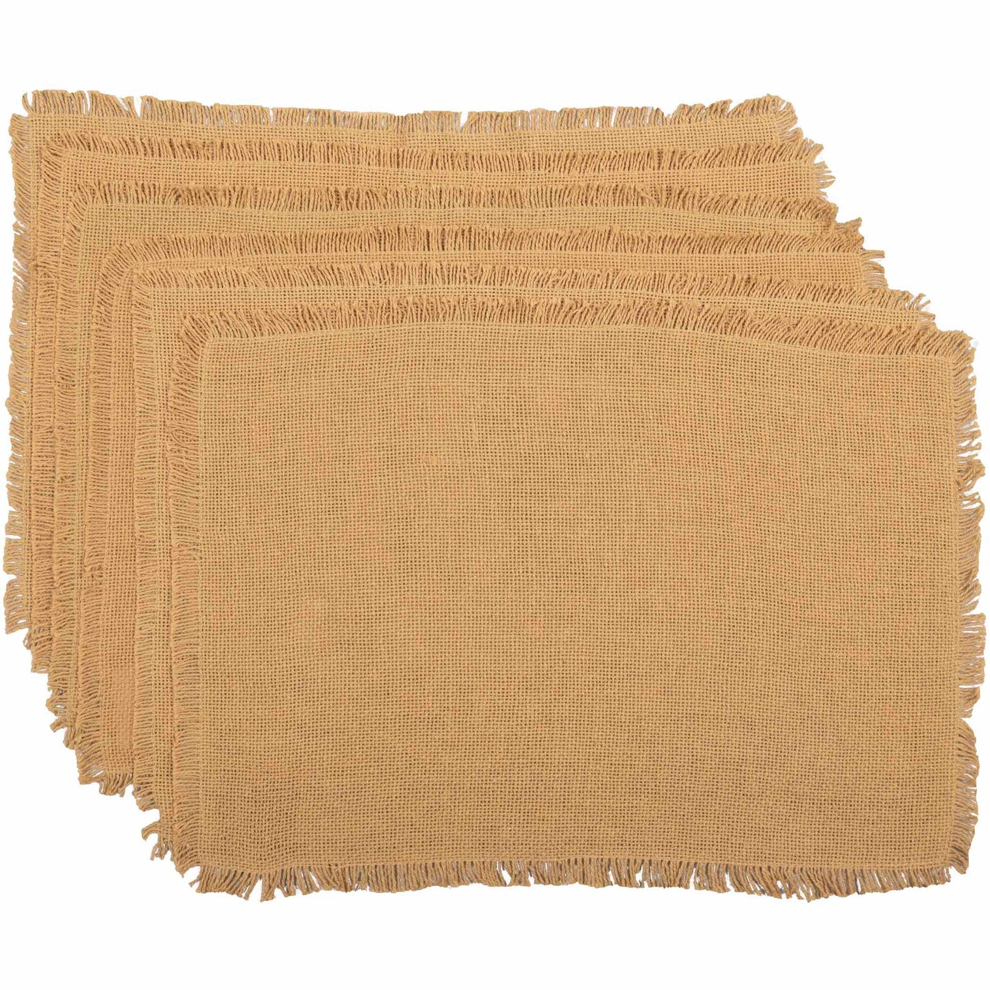 Burlap Natural Placemat Set