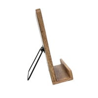 Carved Cook Book Holder