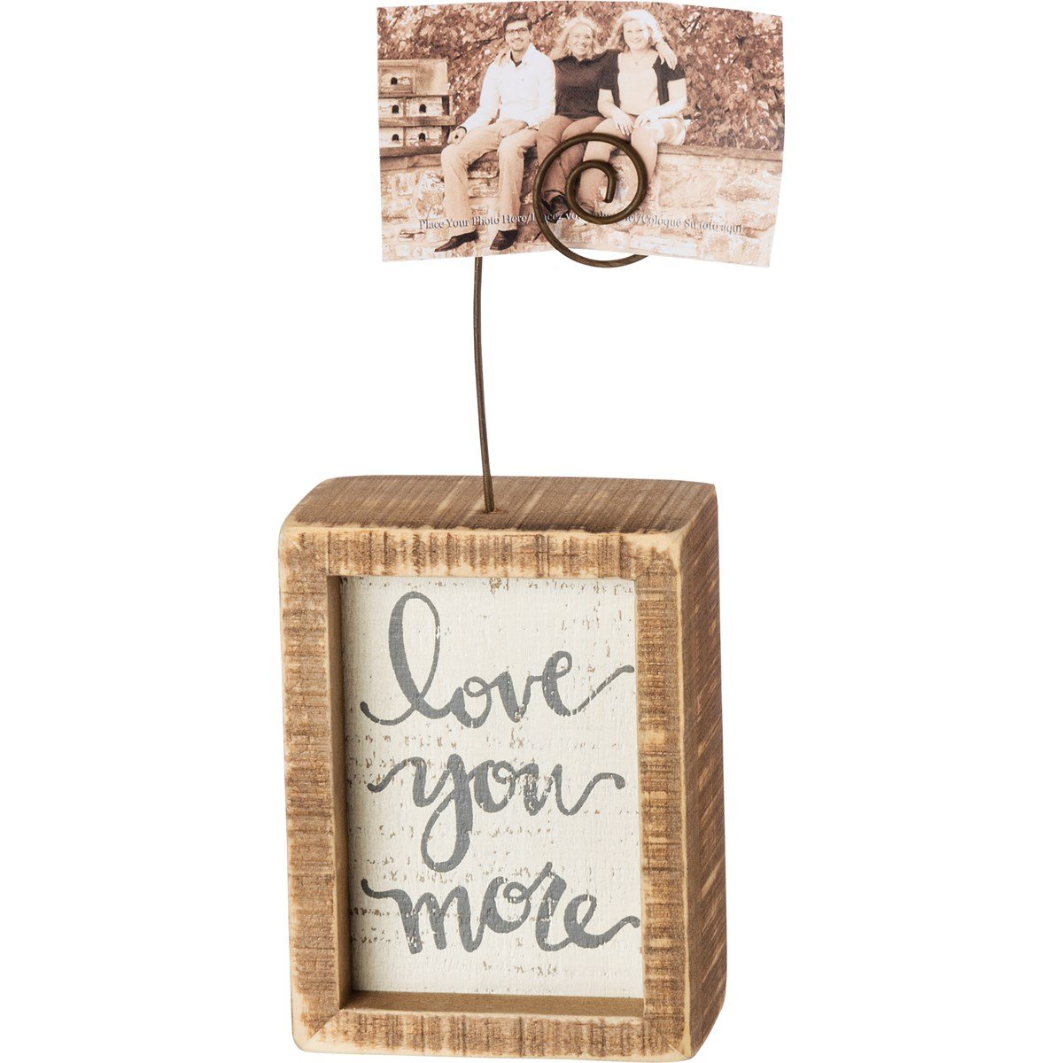 Love You Inset Photo Block