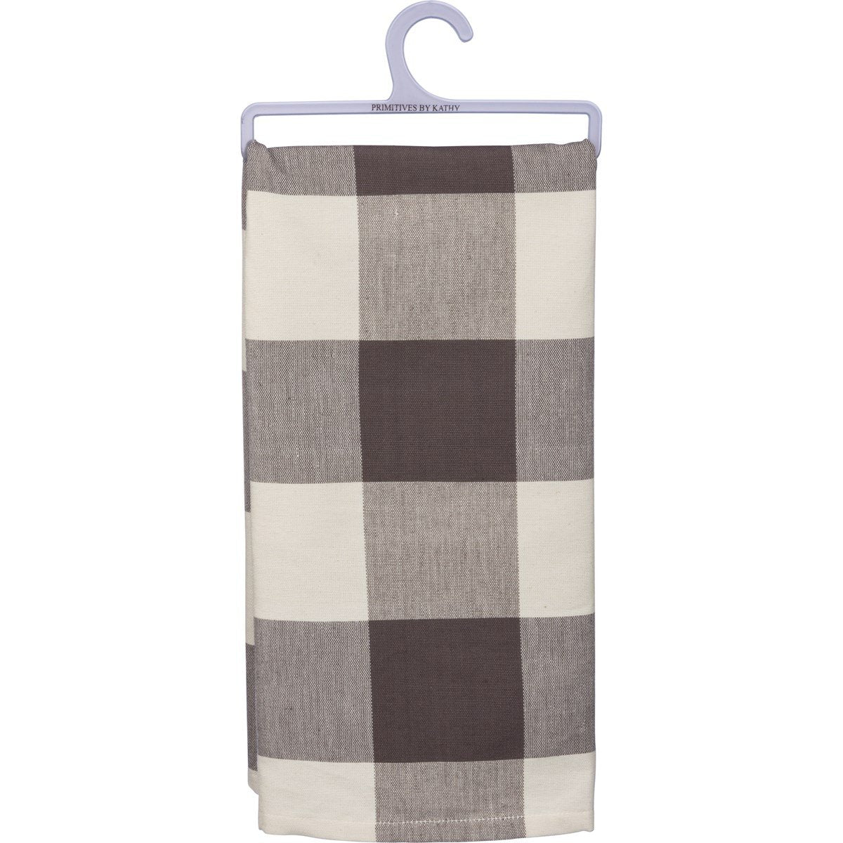 Gray Buffalo Check Kitchen Towel