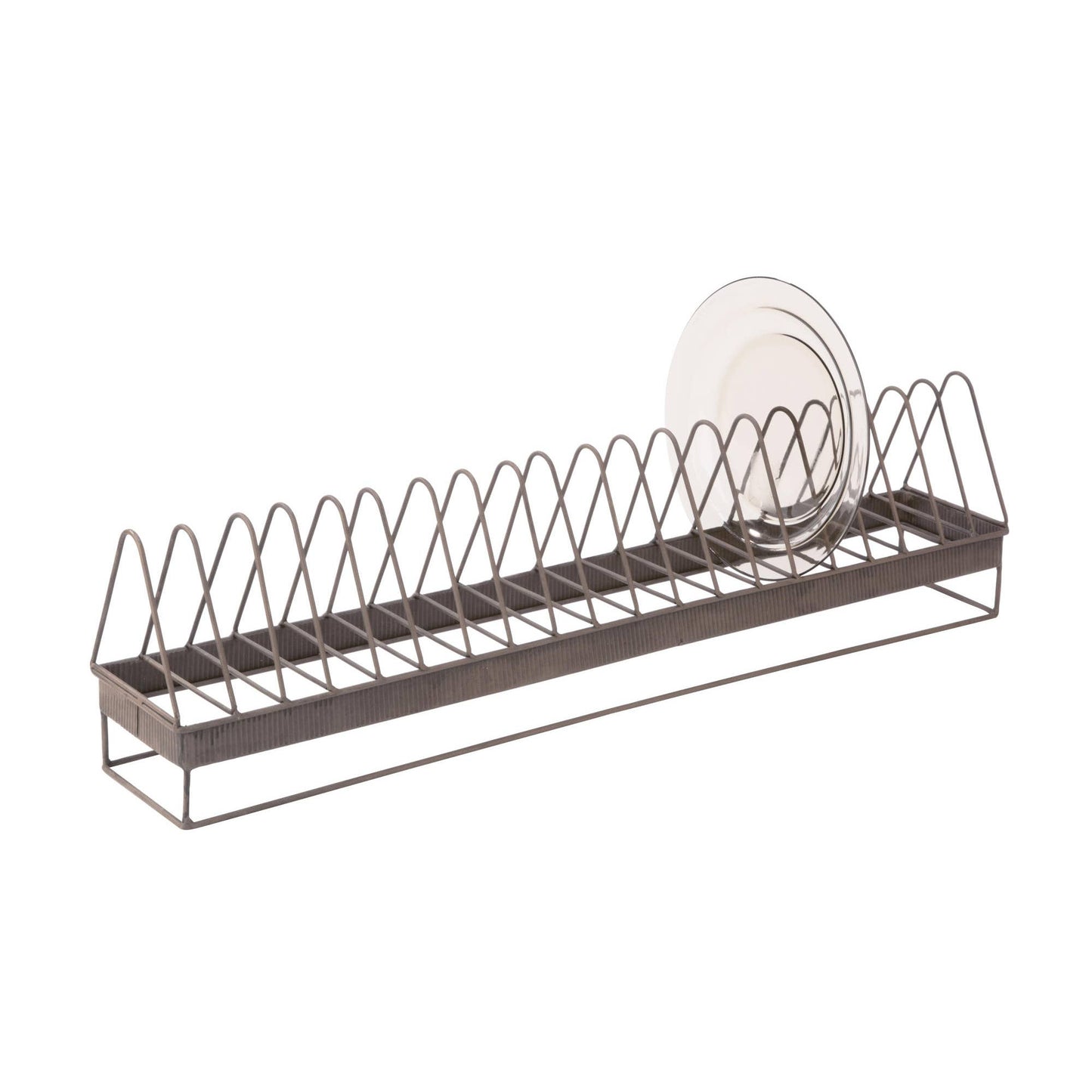 Elongated Plate Display Rack