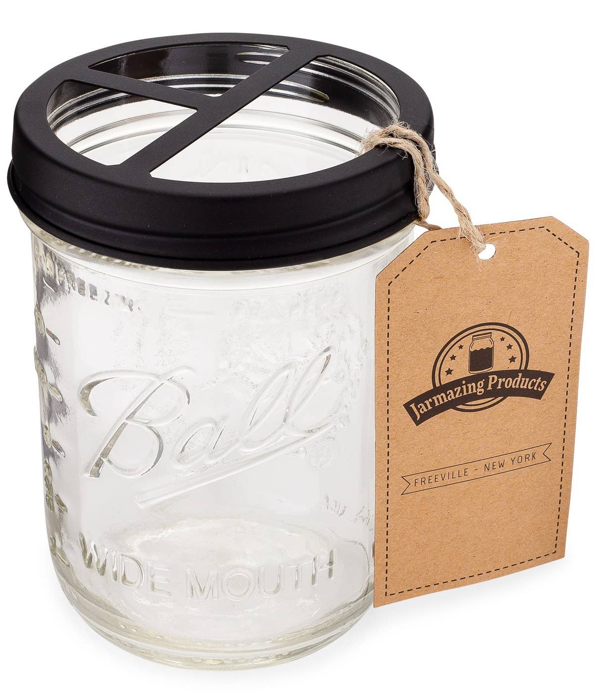 Mason Jar Toothbrush Holder