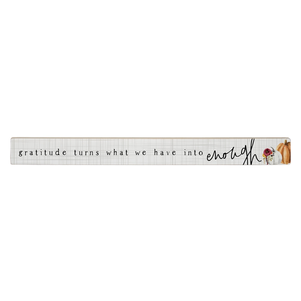 Gratitude Turns Talking Stick