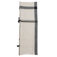 Hand Woven Cash Throw Black