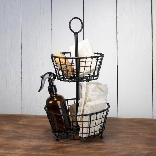 Tiered Metal Baskets