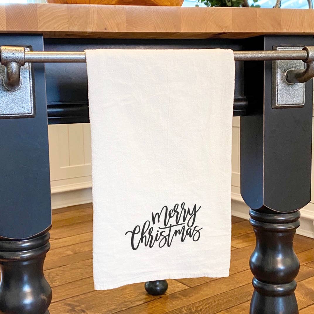Merry Christmas Tea Towel