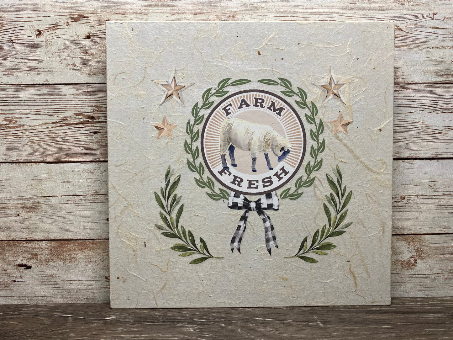 Sheep Farm Fresh Wall Decor