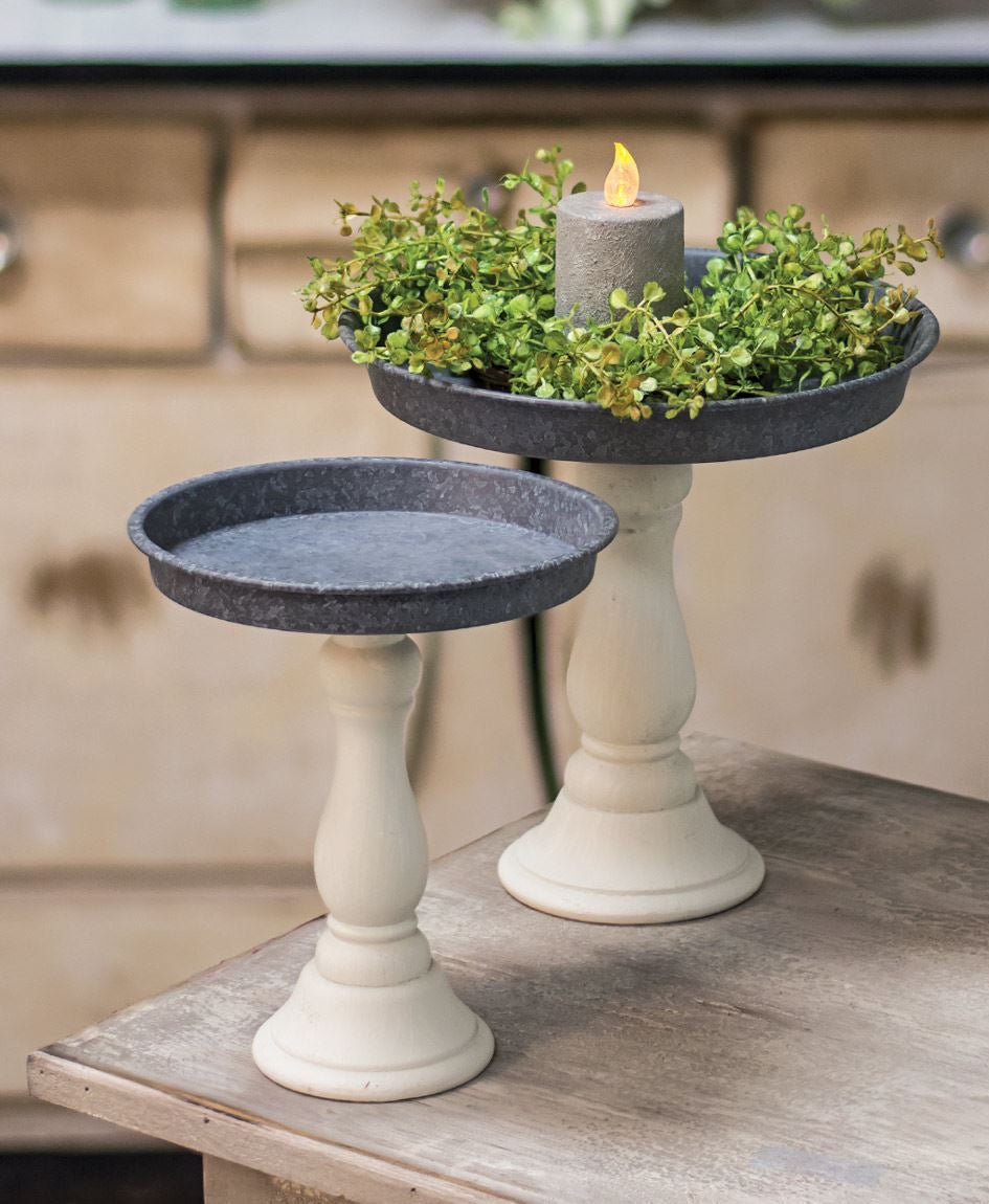 Metal Candle Tray