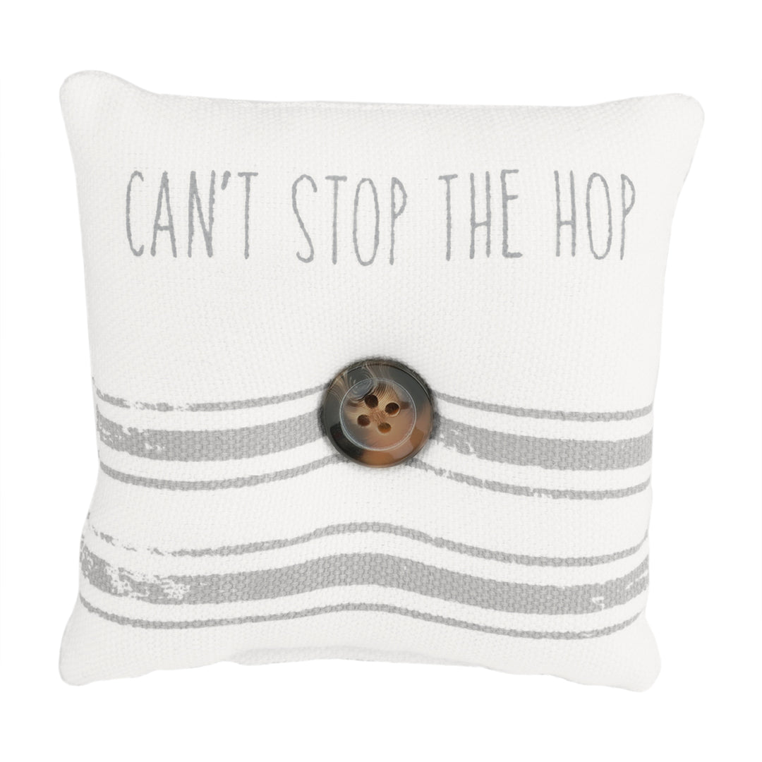 Hop/Bunny Mini Reversible Pillow