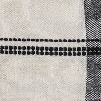 Hand Woven Cash Throw Black