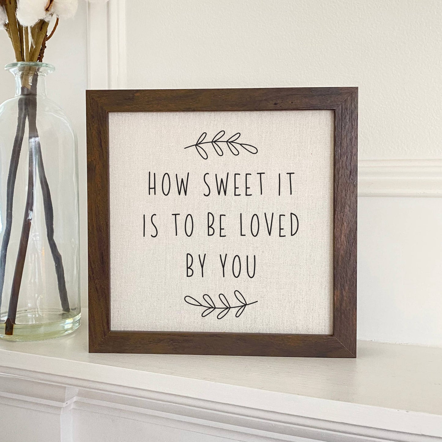 How Sweet it Is Framed Sign