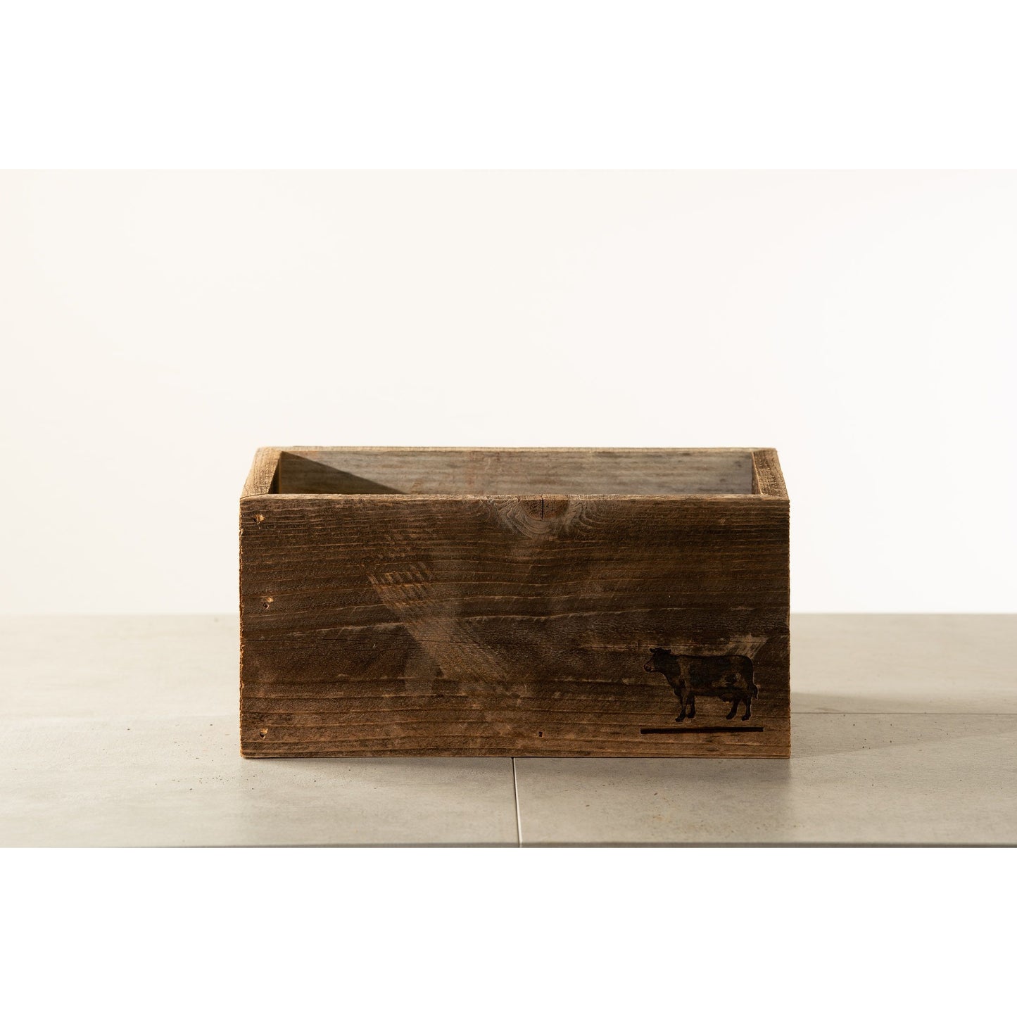 Reclaimed Wood Planter / Organizer Crate