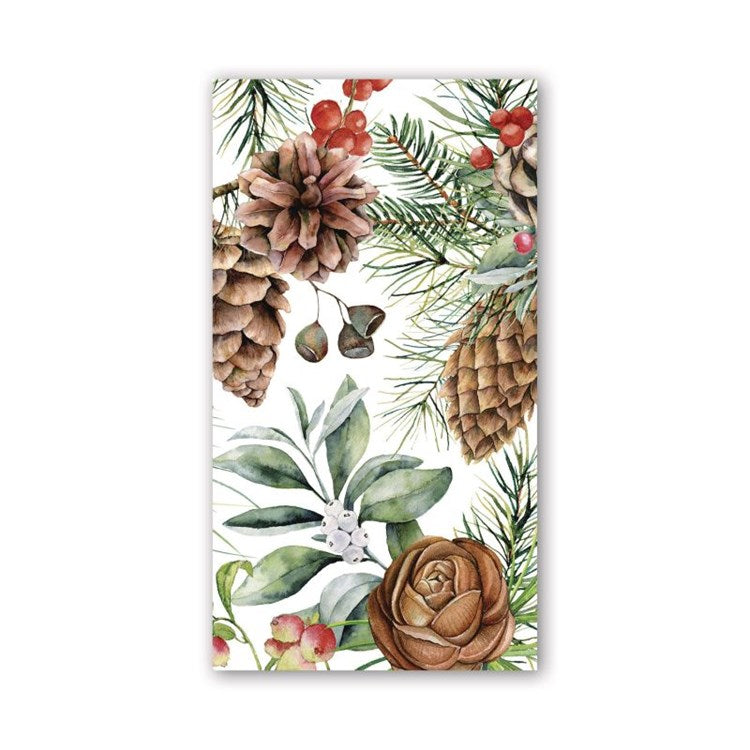 White Spruce Hostess Napkin
