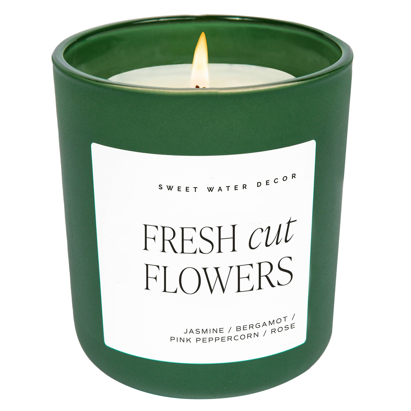 Fresh Cut Flowers Candle