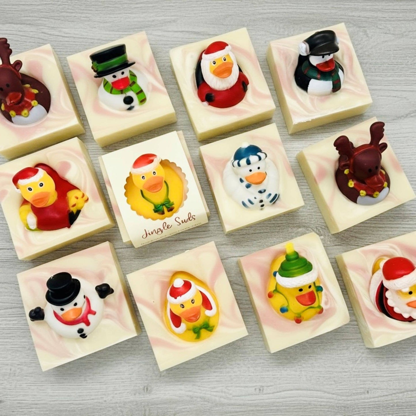 Jingle Suds Holiday Soap