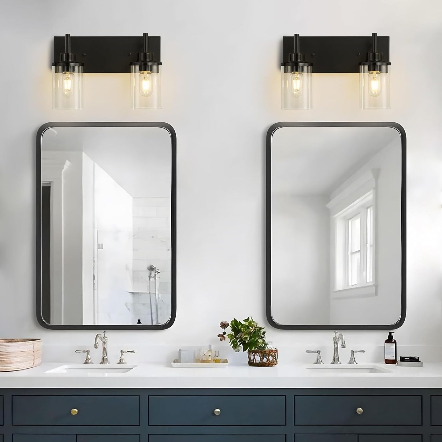 Clear Glass Shade Wall Sconce  (Online Exclusive)