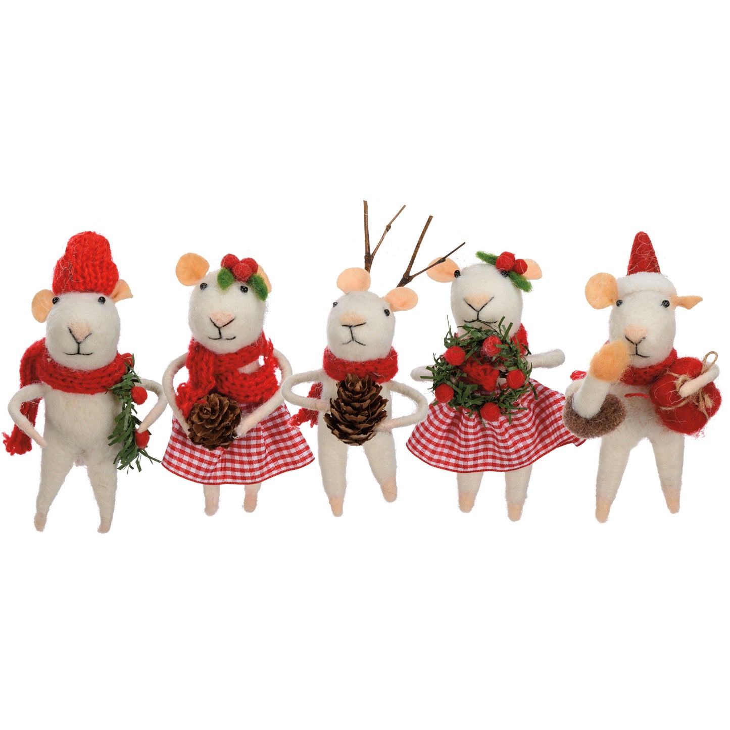 Christmas Mice Critter Set