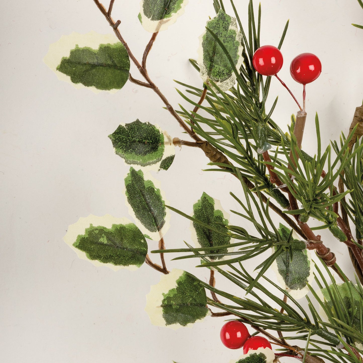 Pine And Holly Candle Ring