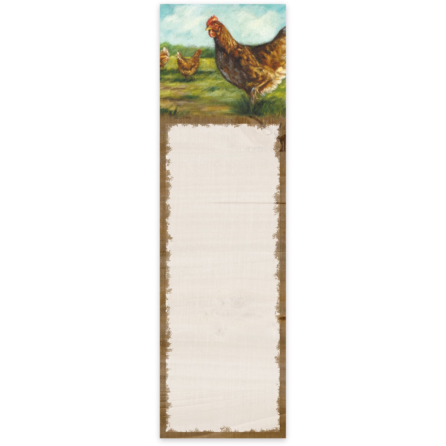 Curious Chicken List Pad