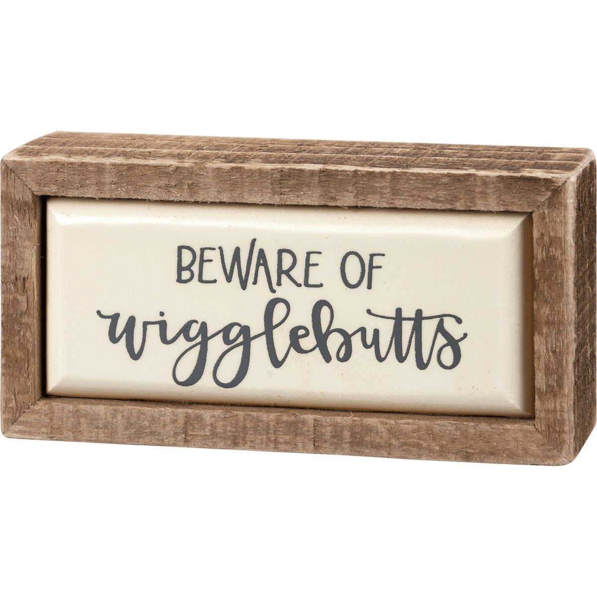 Wigglebutts Mini Box Sign