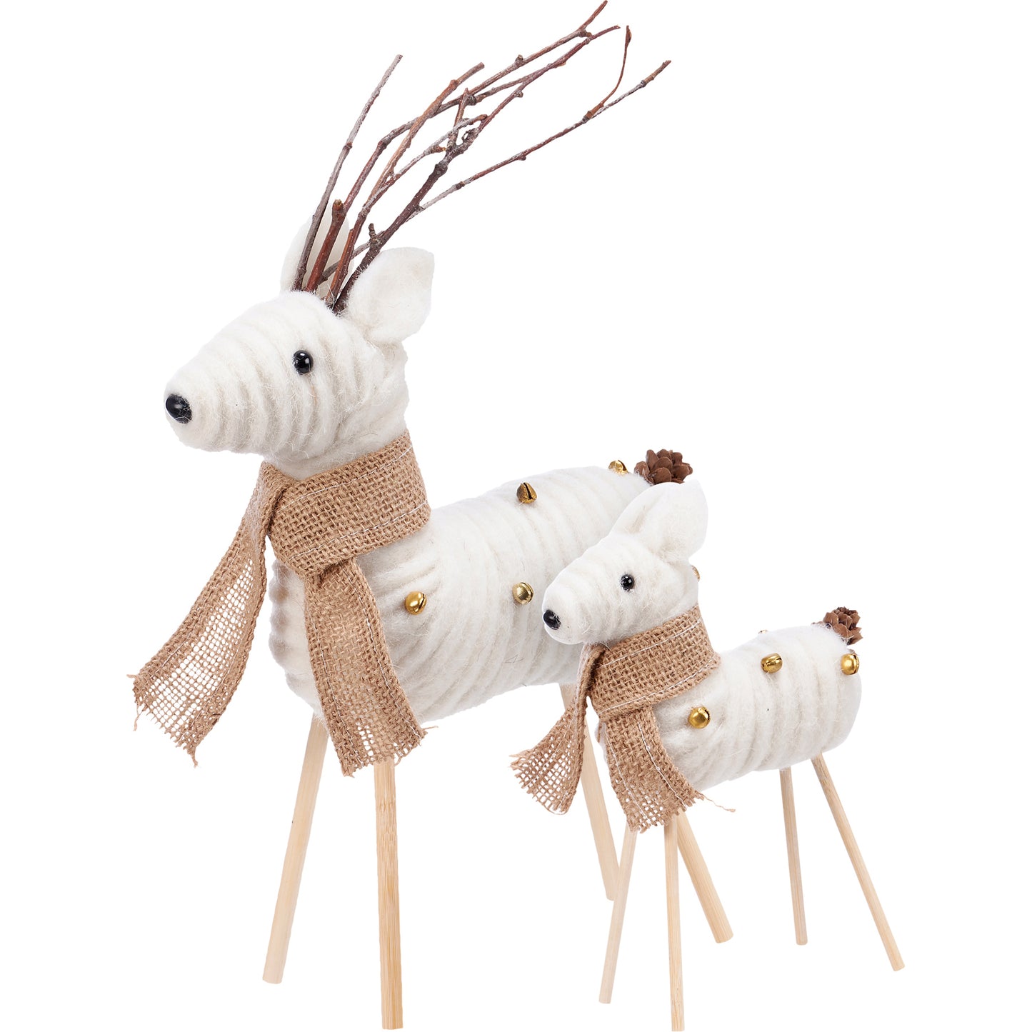 Cream Deer Critter Set