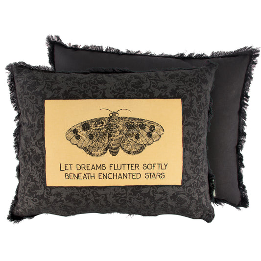 Let Dreams Flutter Softly Pillow