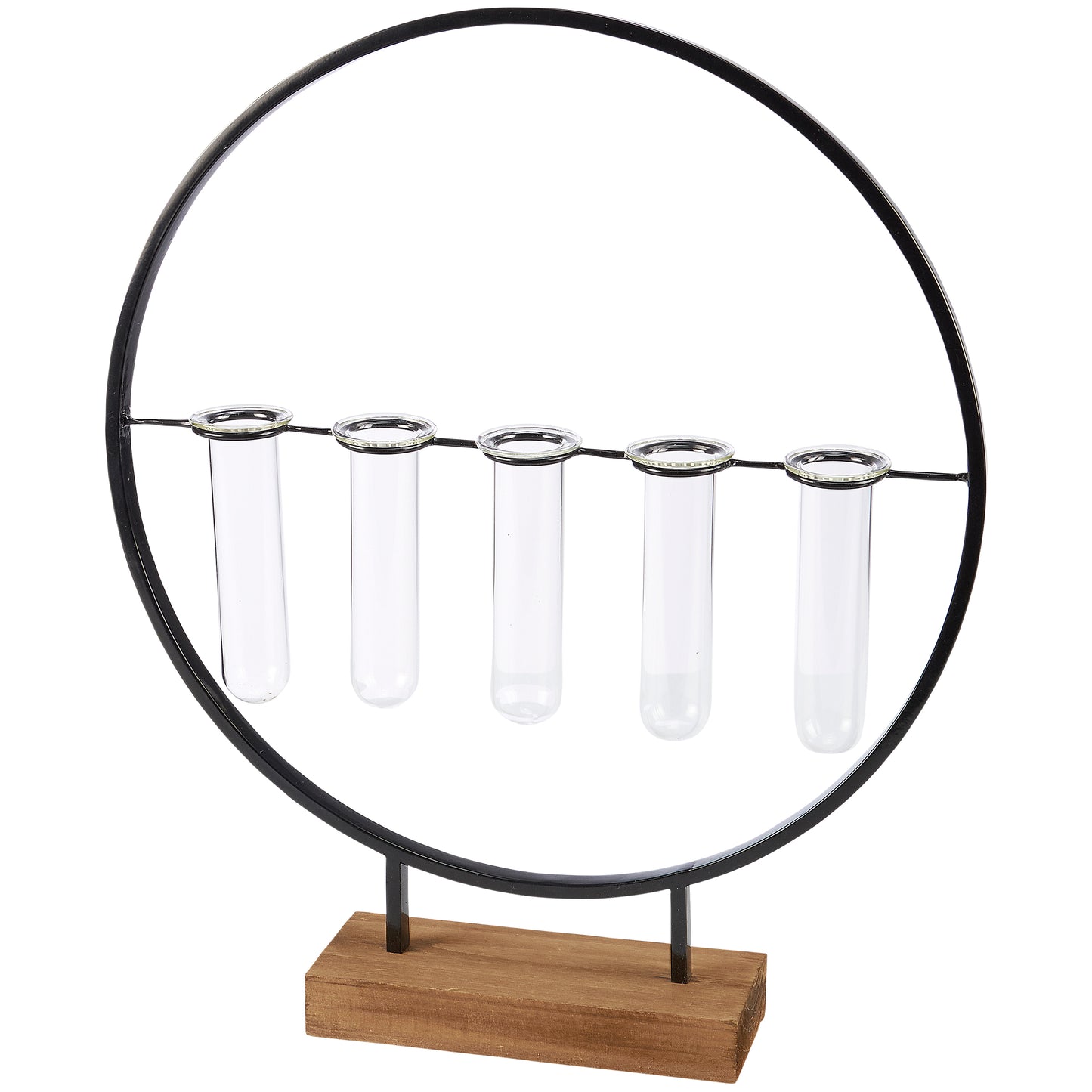 Five Stemmed Test Tube Vase