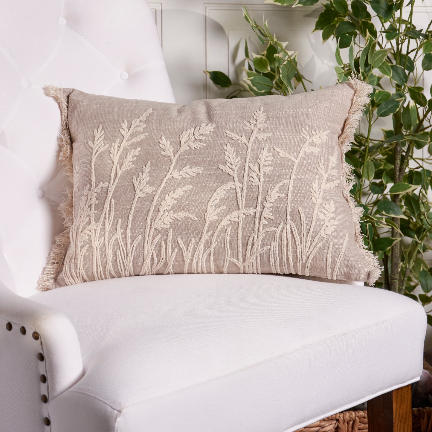 Natural Grasses Pillow