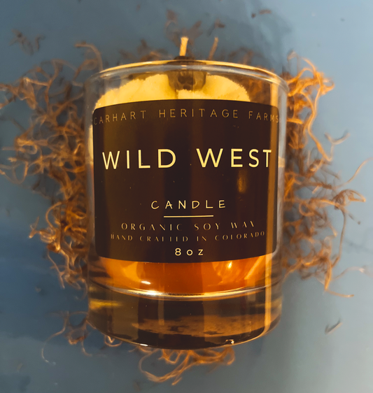 Wild West Candle