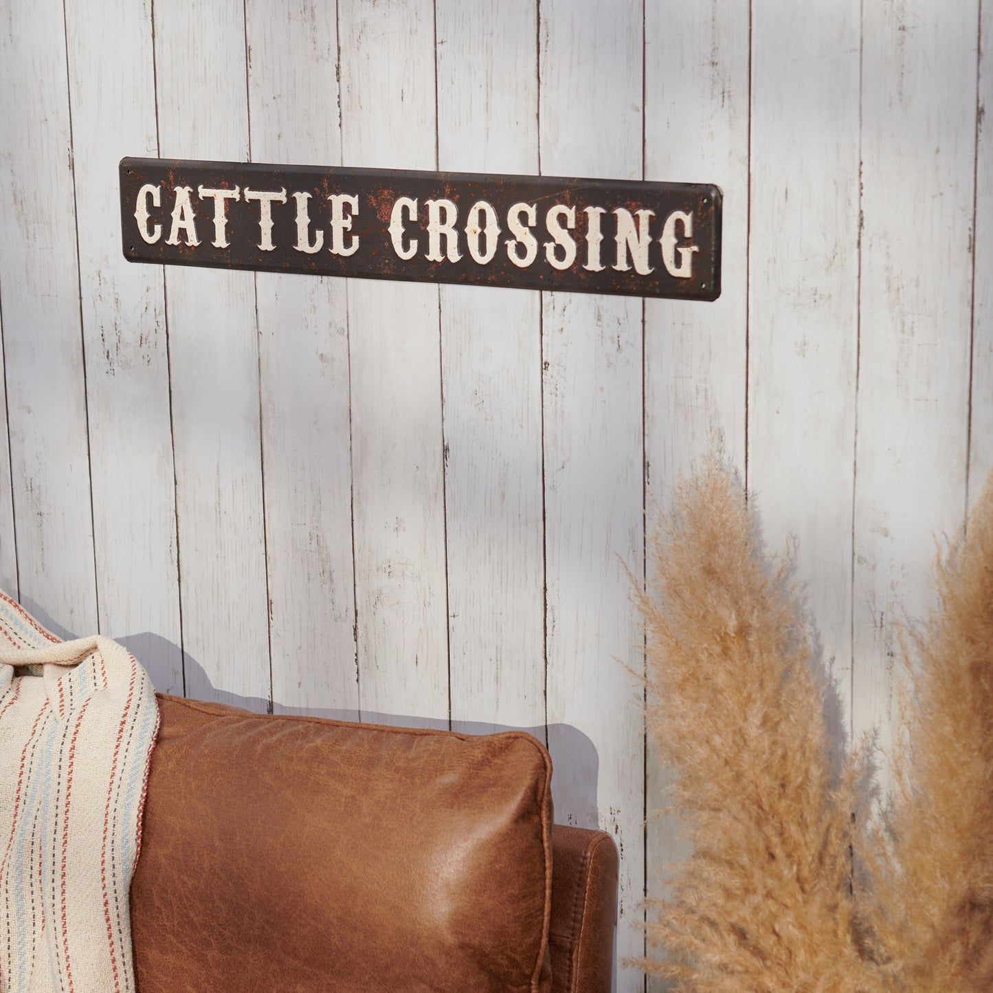 Cattle Crossing Wall Decor