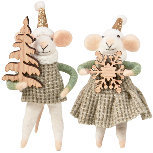 Winter Mice Critter Set