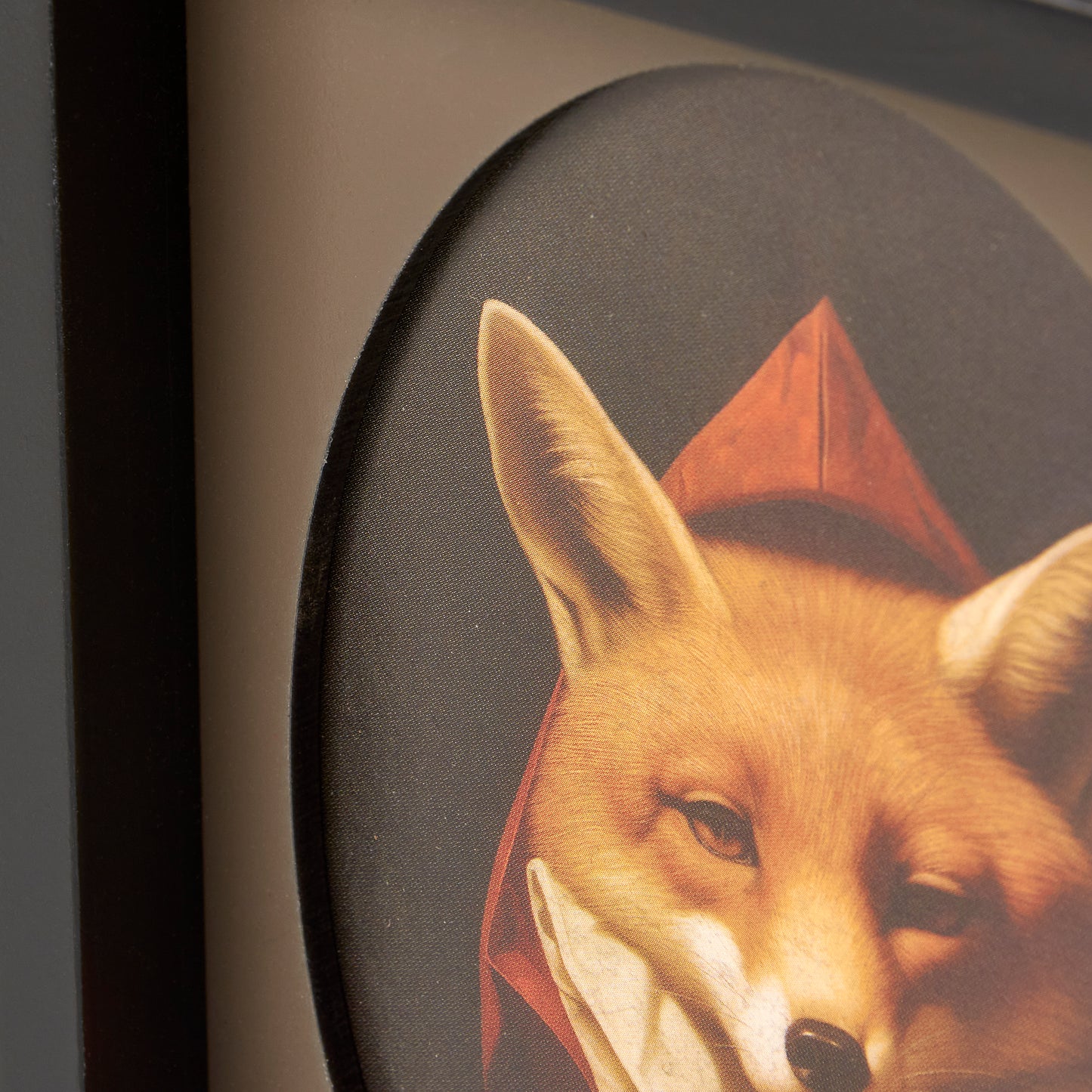 Fox Inset Box Sign