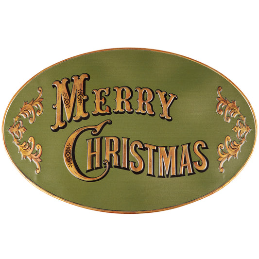 Vintage Merry Christmas Wall Decor