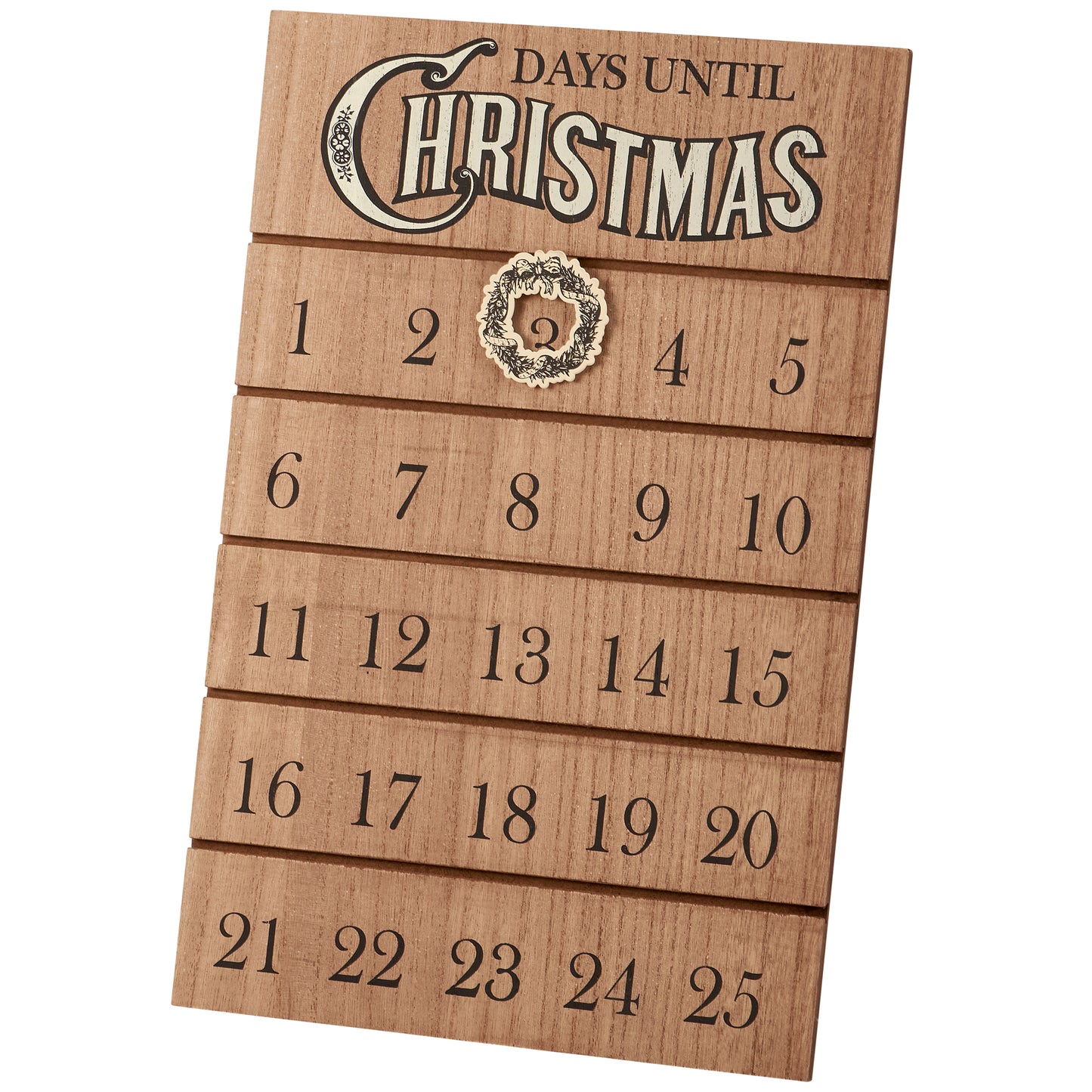 Christmas Slat Countdown