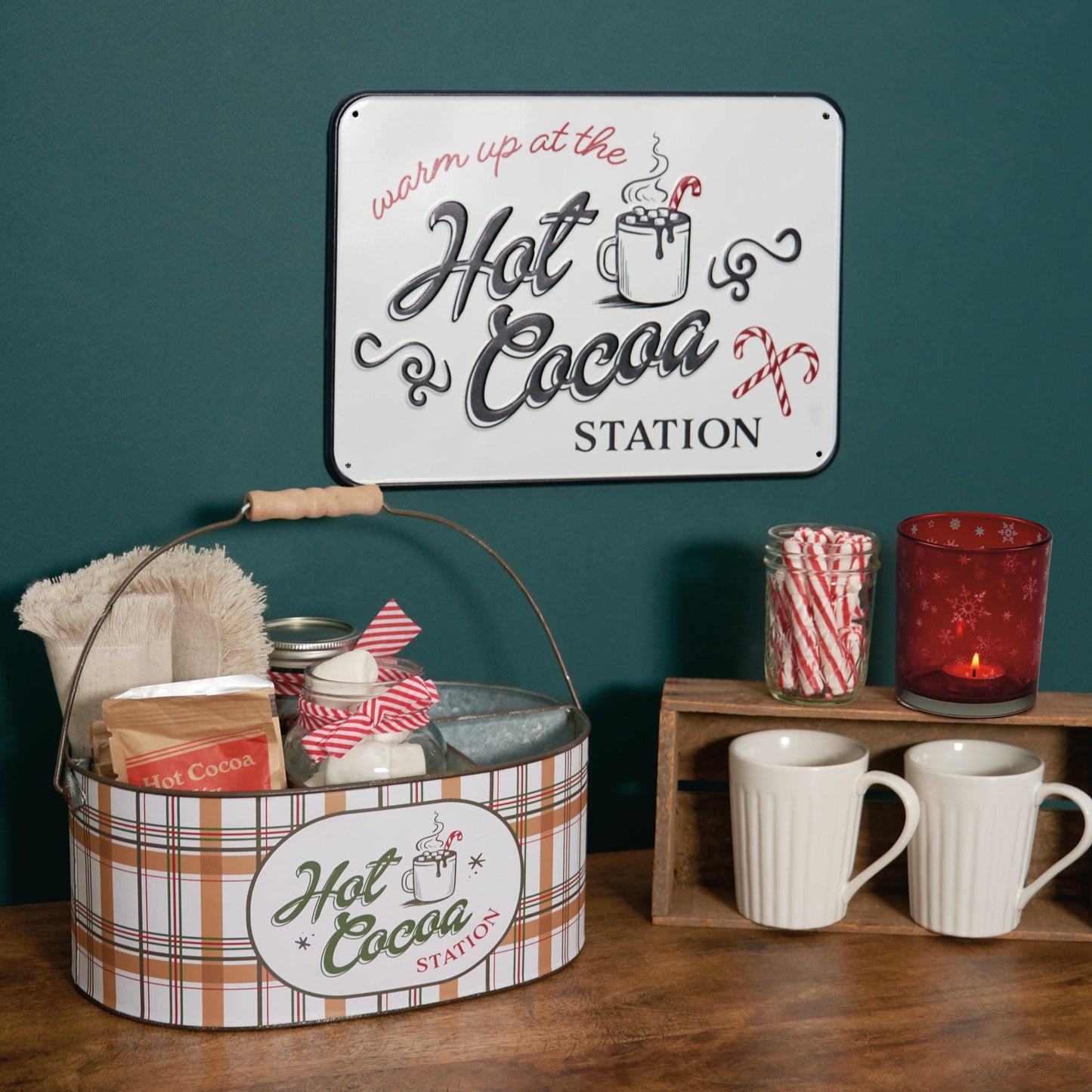 Hot Cocoa Station Wall Decor