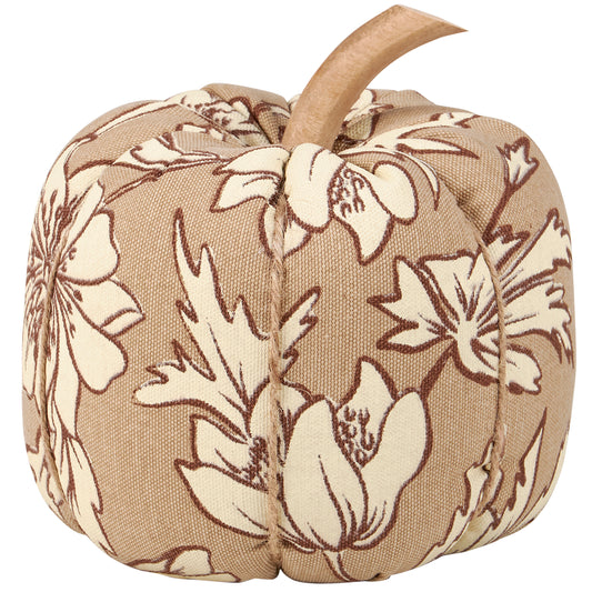 Floral Damask Pumpkin