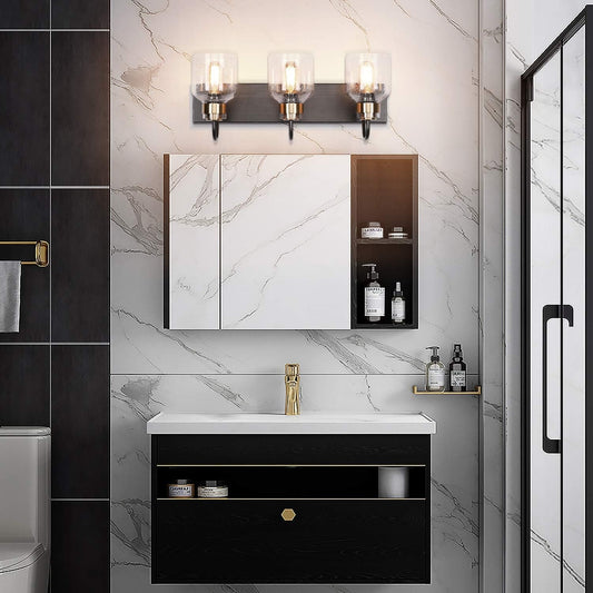 Black Vintage Bathroom Vanity Light Fixture  (Online Exclusive)