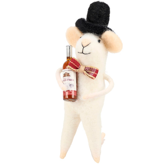 Wine Bottle Mouse Critter